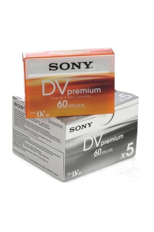 Sony Premium Mini DV Kaset 60dk – 5'li Paket