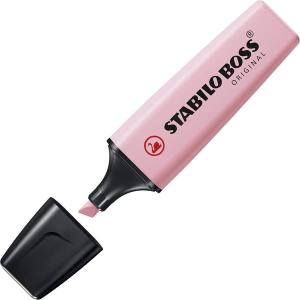 Stabilo Boss 70/129 Fosforlu Kalem - Pastel Pembe 