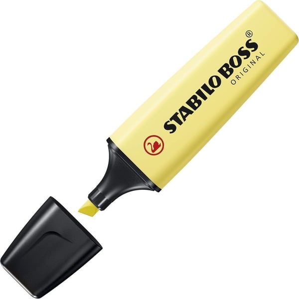 Stabilo Boss 70/144 Fosforlu Kalem - Pastel Sarı 