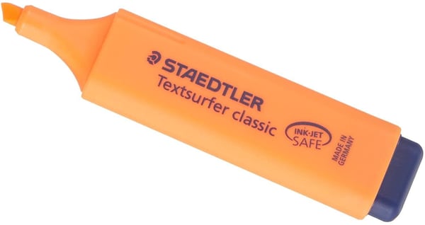 Staedtler Textsurfer Classic Highlighter Turuncu Fosforlu Kalem
