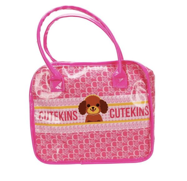 Sunman Oyuncak Cutekins Taşıma Çantalı Peluş Köpek