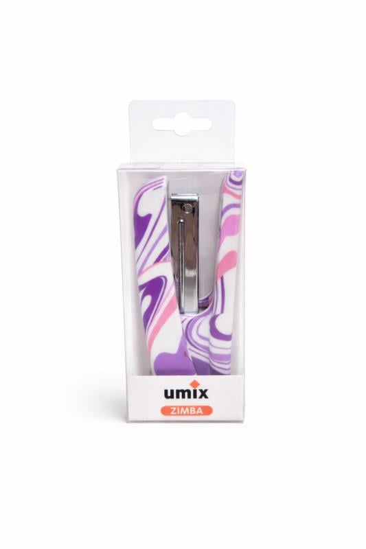 Umix Marbel Pink Desenli Zımba Makinesi 24/6 – 26/6 Uyumlu Renkli Ofis & Okul Zımbası