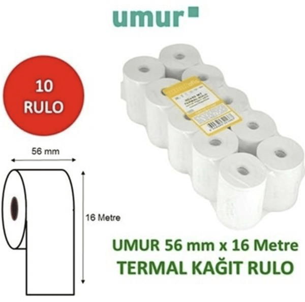 Umur Termal Rulo 56x14 14 Metre 
