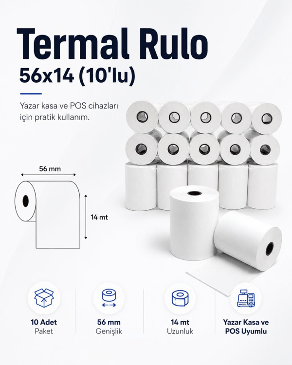 Umur Termal Rulo 56x14 14 Metre 