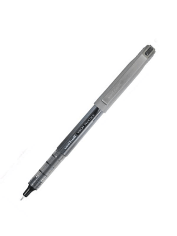 Uniball UB-187 Vision Needle 0.7 İğne Uçlu Kalem Siyah 12'li Kutu