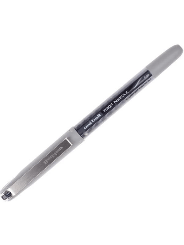 Uniball UB-187 Vision Needle 0.7 İğne Uçlu Kalem Siyah 12'li Kutu