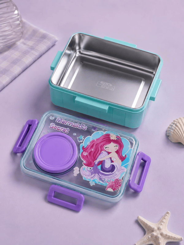 Vagon Life Mermaid's Secret Denizkızı Paslanmaz Çelik Lunch Box Beslenme Kutusu VGN-2637