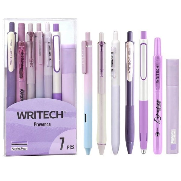 Writech W-PR-7 Provans Mor Kalem Seti 7'li Paket