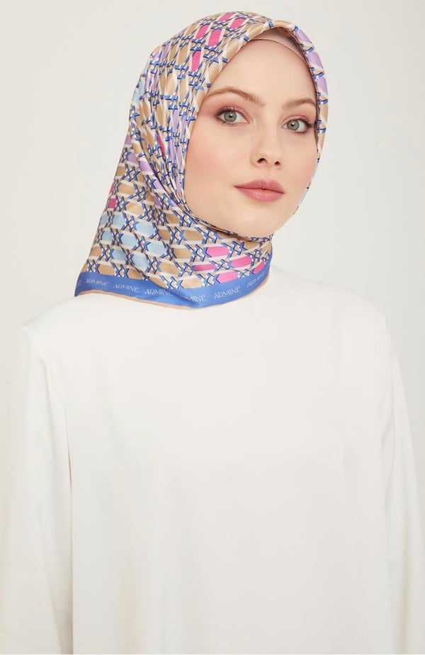 ARMİNE %100 SURA İPEK EŞARP