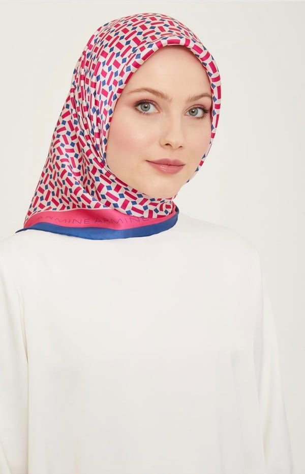ARMİNE %100 TWİLL İPEK EŞARP