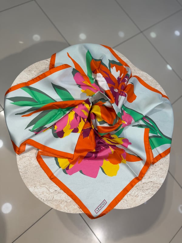 ARMINE %100 TWİLL İPEK EŞARP
