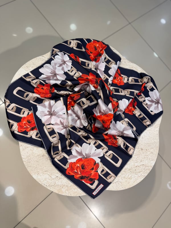 ARMINE %100 TWİLL İPEK EŞARP