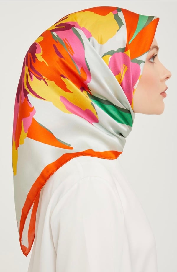 ARMINE %100 TWİLL İPEK EŞARP
