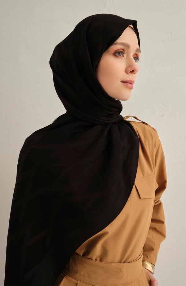 ARMINE LYOCELL ŞAL ÇİZGİ DESEN