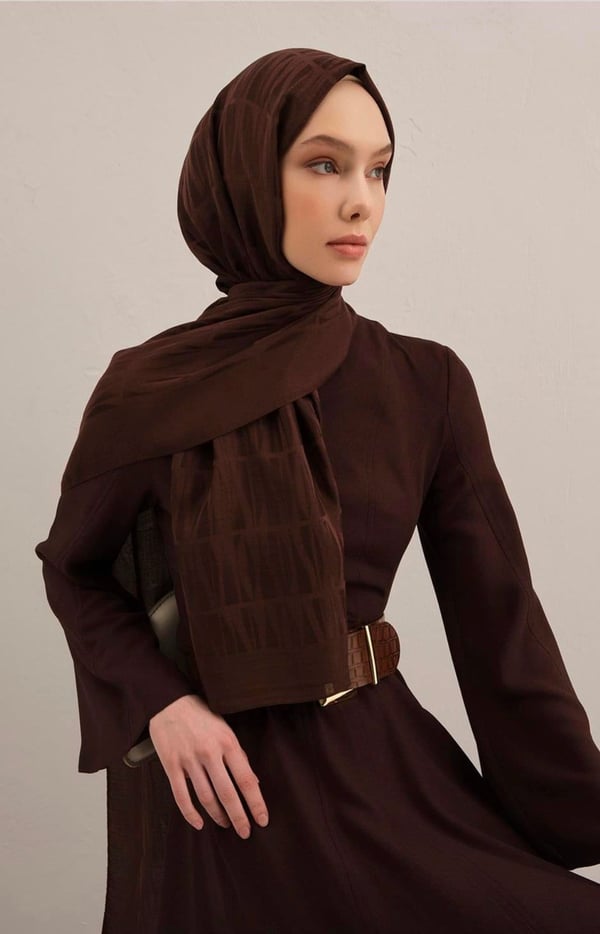 ARMINE LYOCELL ŞAL ÇUBUK DESEN