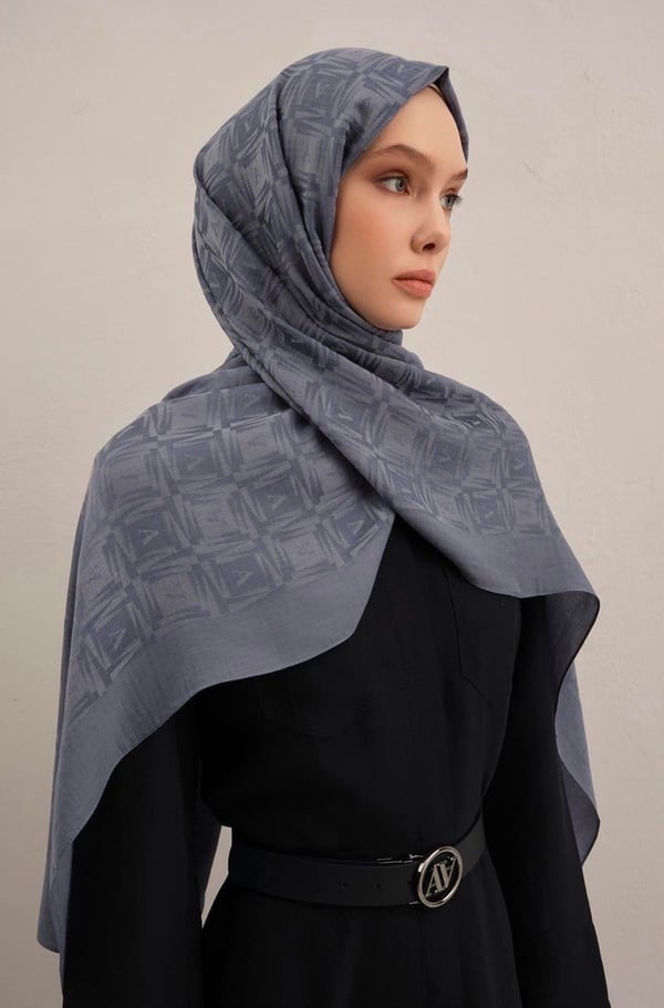 ARMINE LYOCELL ŞAL KARE DESEN