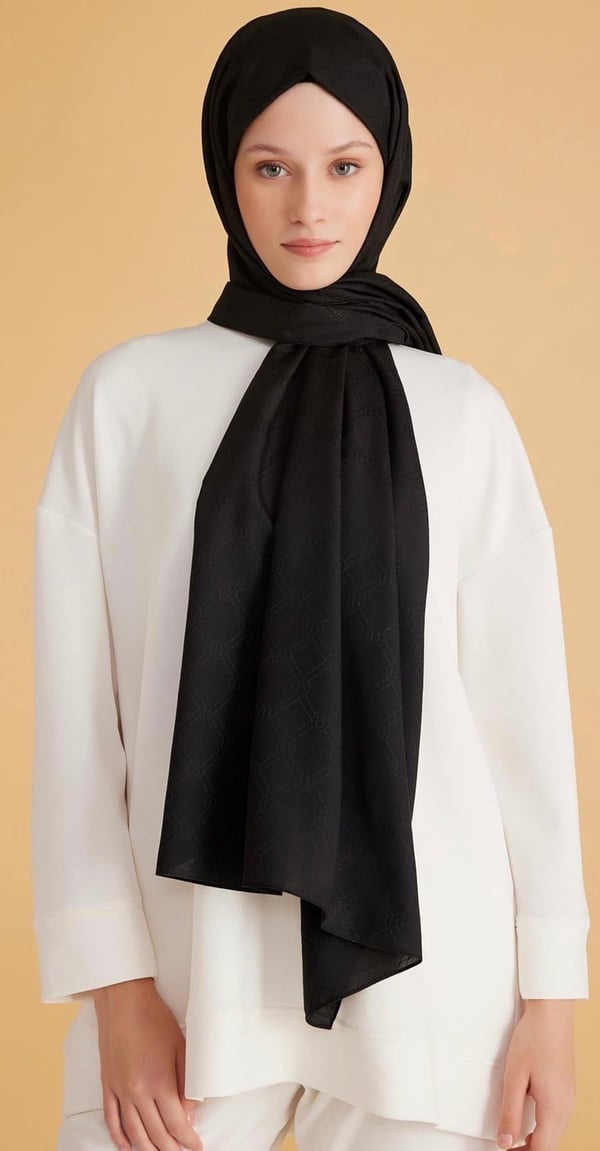 BELLİ MONOGRAM ŞAL 2