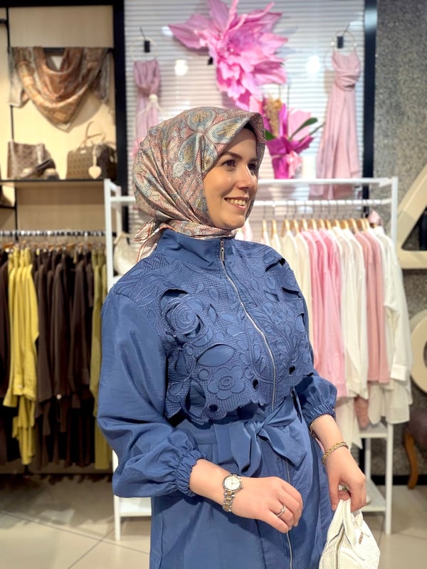 GÜPÜR DETAYLI BELDEN KUŞAKLI KAP