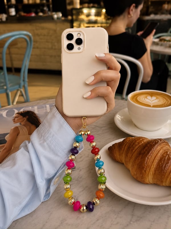 Les Petites Mains Renkli Telefon Askısı