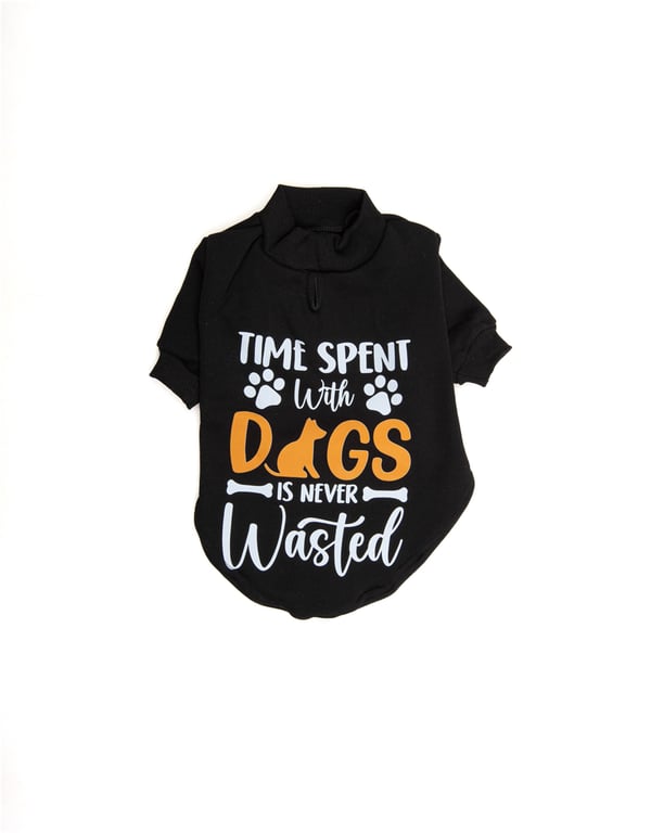 Black Dogs Basıc Kazak Siyah