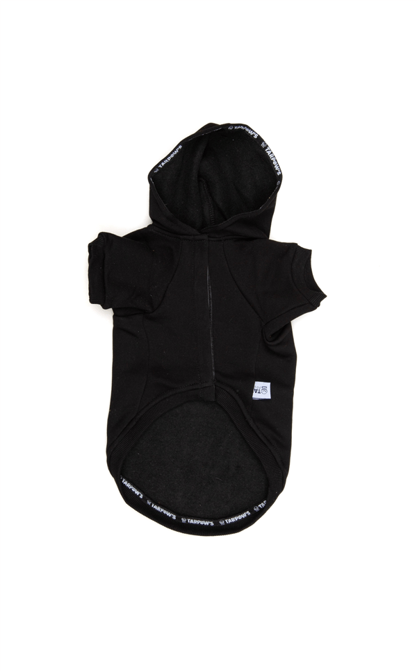 Black Dogs Kapüşonlu Sweatshirt Siyah