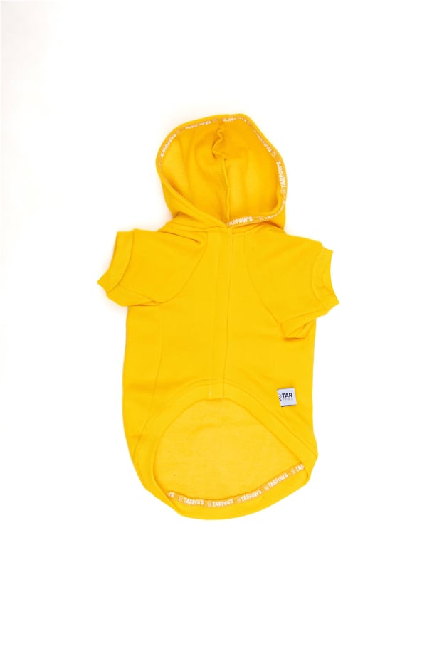 Cool Yellow Kapüşonlu Sweatshirt Sarı
