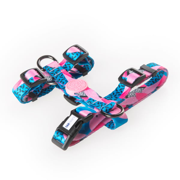 Pınk Candy H Tipi Göğüs Tasması Pembe