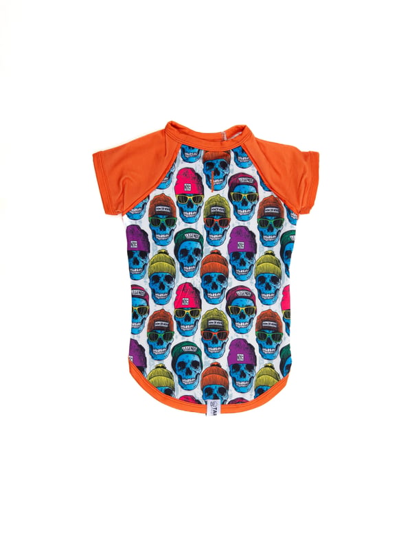 Skull T-Shirt Turuncu