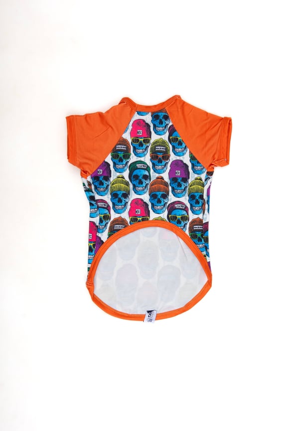Skull T-Shirt Turuncu