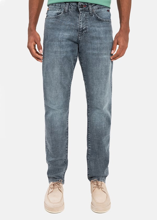 Gabbia Açık Gri Slim Fit Kot Pantolon