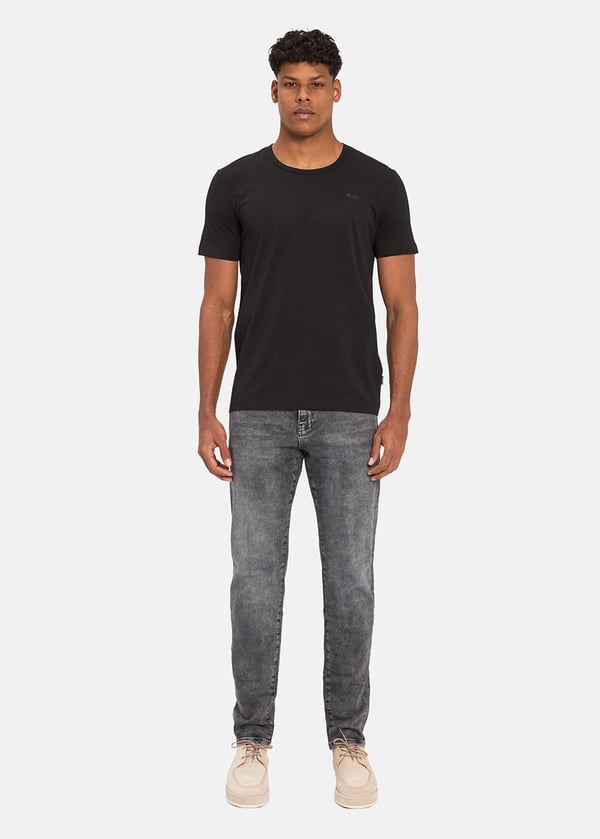Gabbia Açık Gri Slim Fit Kot Pantolon