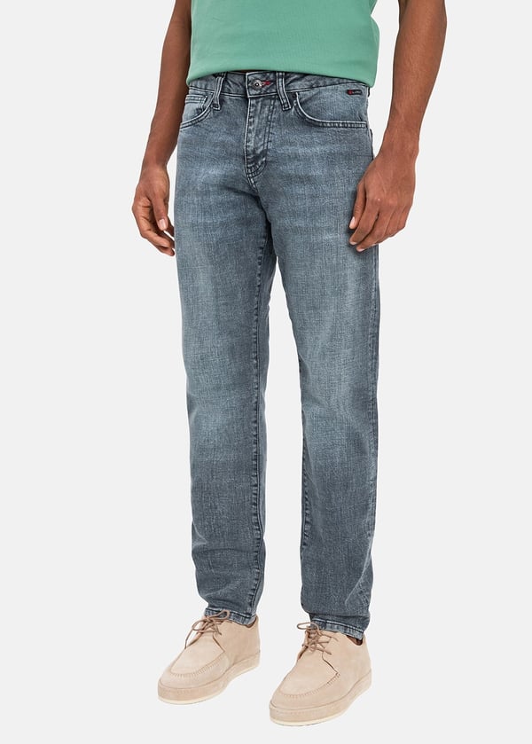 Gabbia Açık Gri Slim Fit Kot Pantolon