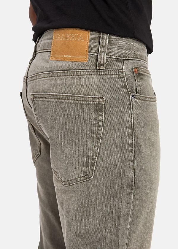 Gabbia Açık Yeşil Slim Fit Kot Pantolon