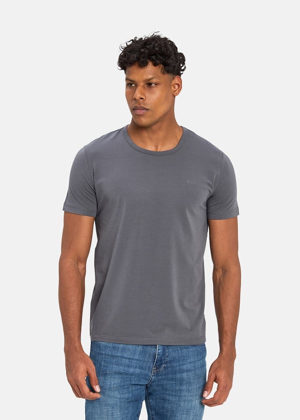 Gabbia Antrasit Standart Fit Basic T-Shirt