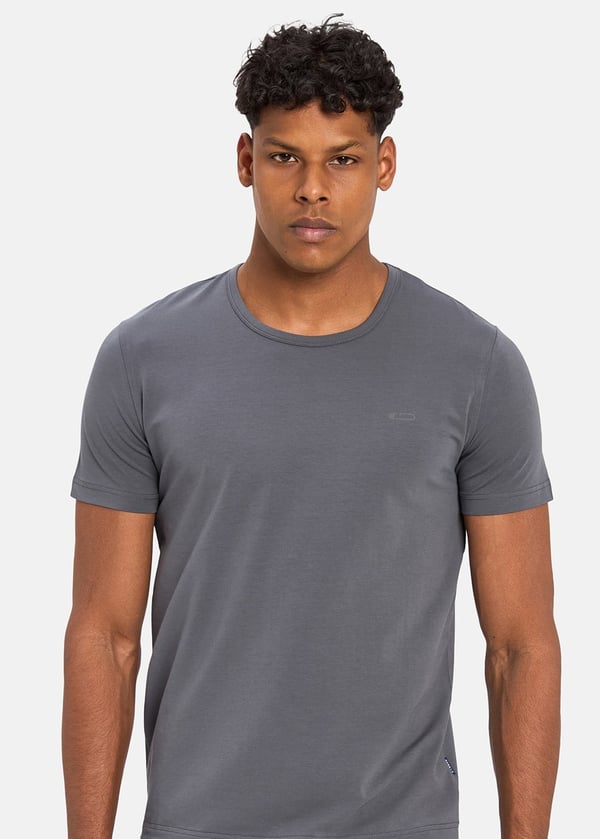 Gabbia Antrasit Standart Fit Basic T-Shirt