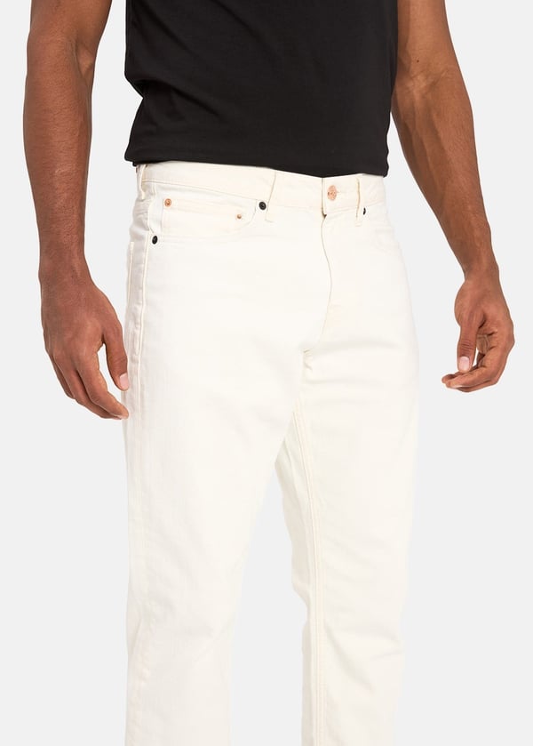 Gabbia Bej Slim Fit Kot Pantolon