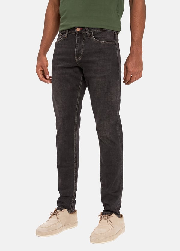 Gabbia Gri Slim Fit Kot Pantolon