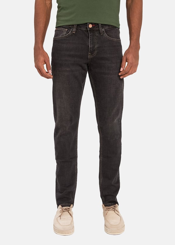 Gabbia Gri Slim Fit Kot Pantolon