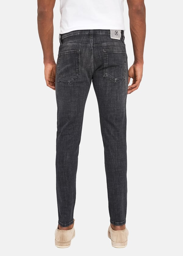 Gabbia Gri Super Slim Fit Kot Pantolon