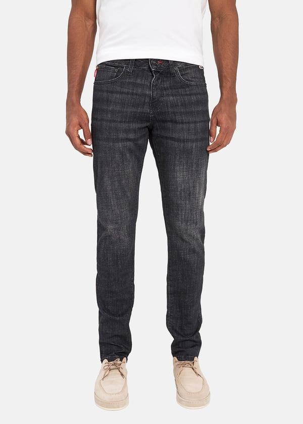 Gabbia Koyu Gri Slim Fit Kot Pantolon