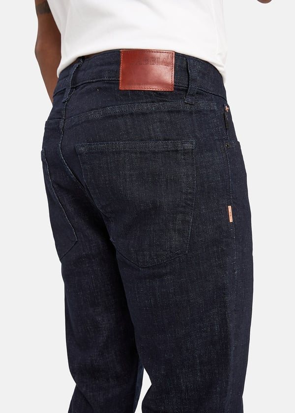 Gabbia Koyu Lacivert Regular Fit Kot Pantolon