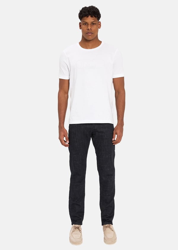 Gabbia Koyu Lacivert Slim Fit Kot Pantolon