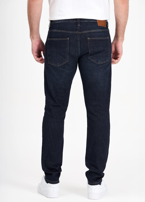 Gabbia Koyu Mavi Slim Fit Kot Pantolon