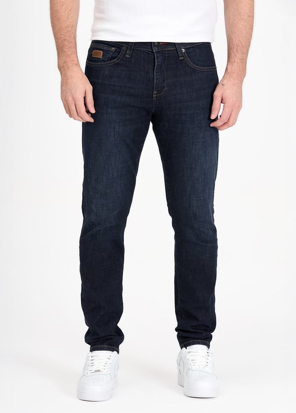Gabbia Koyu Mavi Slim Fit Kot Pantolon