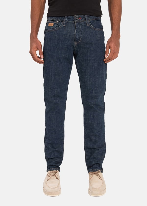 Gabbia Koyu Mavi Slim Fit Kot Pantolon
