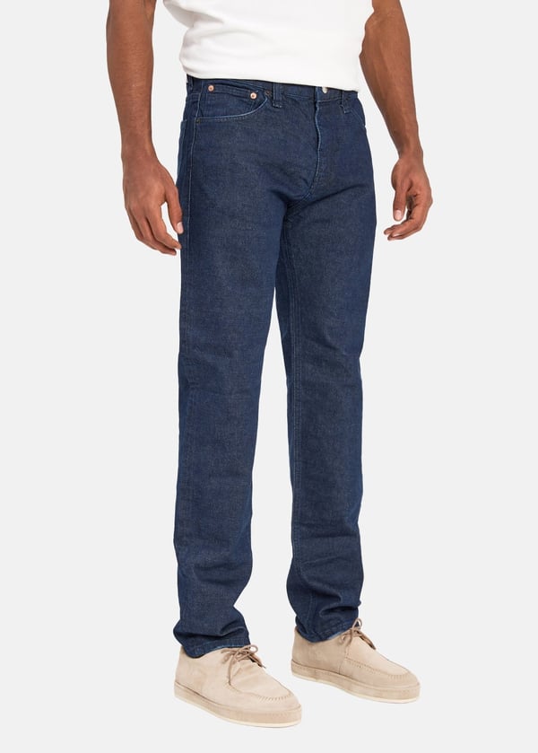 Gabbia Lacivert Regular Fit Kot Pantolon