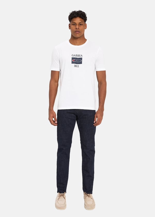 Gabbia Lacivert Slim Fit Kot Pantolon