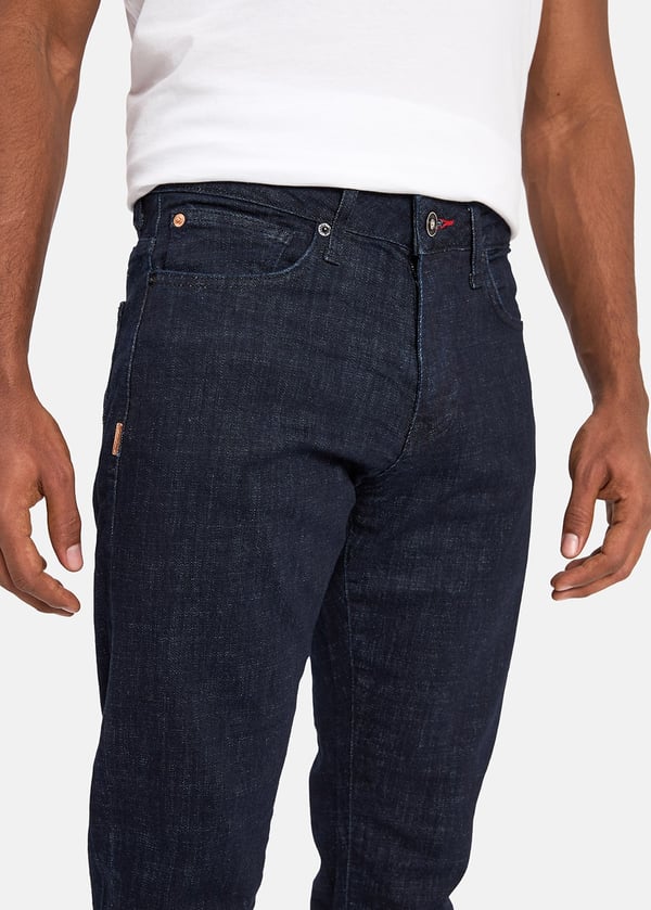 Gabbia Lacivert Slim Fit Kot Pantolon