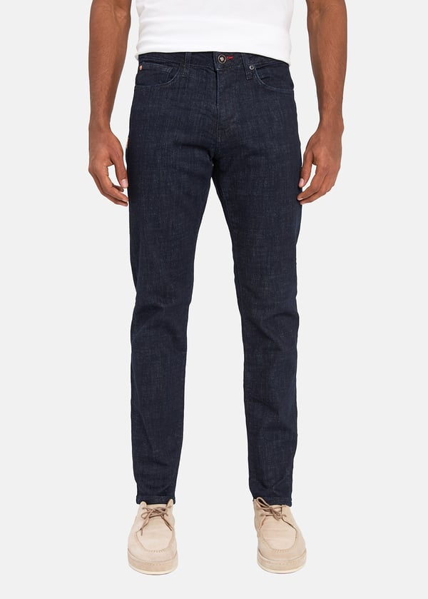 Gabbia Lacivert Slim Fit Kot Pantolon