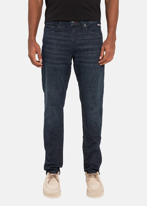Gabbia Lacivert Slim Fit Kot Pantolon